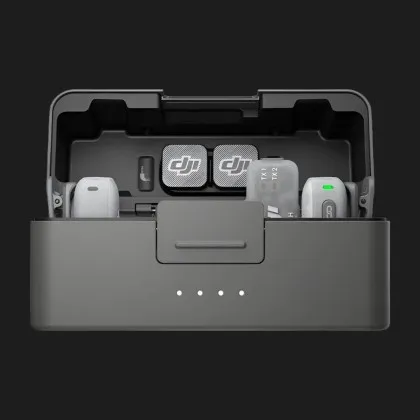 Мікрофонна радіосистема DJI Mic Mini 2 2TX + 1 Mobile RX + Charging Case (CP.RN.00000532.01) у Львові