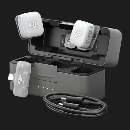 Мікрофонна радіосистема DJI Mic Mini 2 2TX + 1 Mobile RX + Charging Case (CP.RN.00000532.01) у Львові