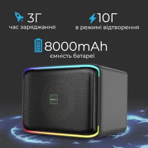 Портативная акустика HiFuture Event Horizon (Black) в Борисполе
