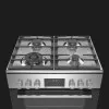 Плита комбінована Bosch HXS59AI51Q (Stainless steel)