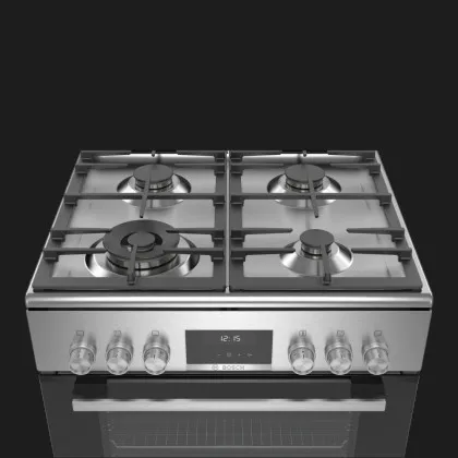 Плита комбінована Bosch HXS59AI51Q (Stainless steel)