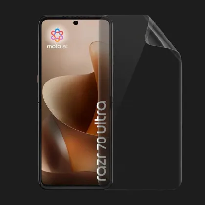 Защитная пленка Hydrogel Pro для Moto Razr 70 Ultra (Glossy Clear)