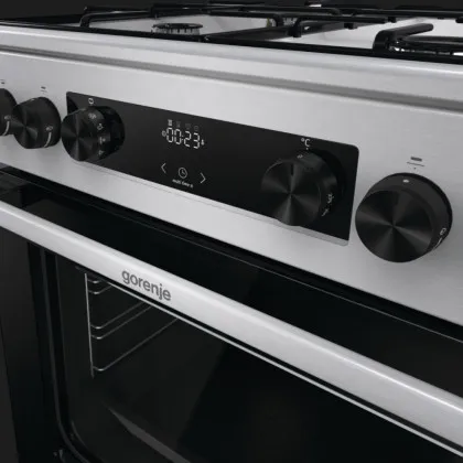 Плита комбінована Gorenje GKS6C70XJ (Stainless Steel)