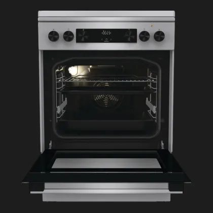 Плита комбінована Gorenje GKS6C71XF (Stainless Steel)