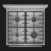 Плита комбинированная Gorenje GKS6C71XF (Stainless Steel)