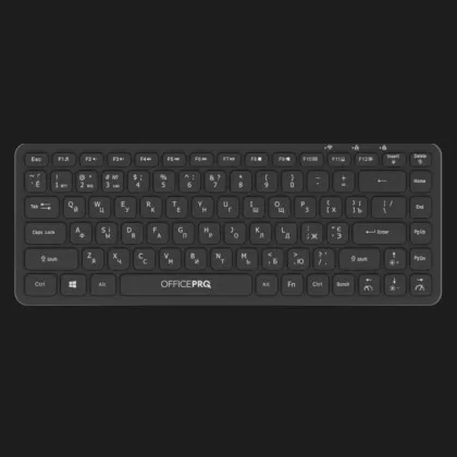 Клавиатура OfficePro SK790B Wireless/Bluetooth (Black) (SK790B) (UA)