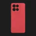 Чехол Silicone Case для Motorola Moto G86/G86 Power (Dark Red)