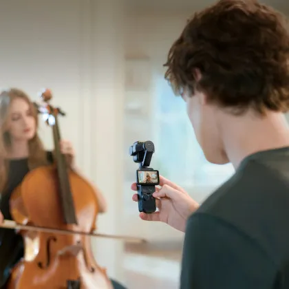 Екшн-камера DJI Osmo Pocket 4P Standard Combo (Classic Black) в Новому Роздолі