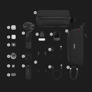 Екшн-камера DJI Osmo Pocket 4P Vlog Combo (Classic Black)