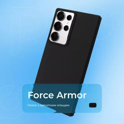 Чохол Proove Force Armor Case with Magnetic Ring для Samsung Galaxy S26 (Black)