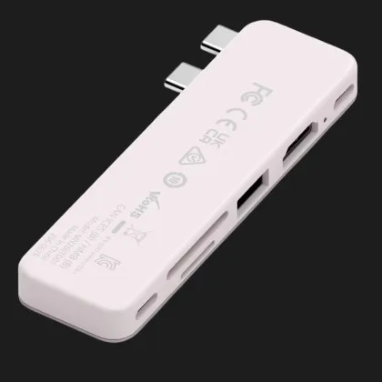 Перехідник Satechi USB-C Snap Multiport Adapter (Blush) у Вараші