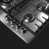 Варочная поверхность Grunhelm газовая (GHIW 0427 MI) (Stainless Steel)