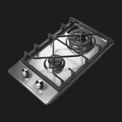 Варильна поверхня Grunhelm газова (GHIW 0229 MI WOK) (Stainless Steel)