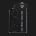 Защитное стекло Monblan для камери Samsung S26/S26+ Metal Ring Series (Black)