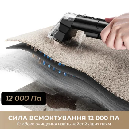 Моющий пылесос для ковров и тканей Dreame N10 (Black)