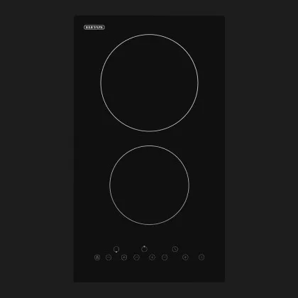 Варочная панель ELEYUS электрическая, 30 см (H1EBHG SE 30 BL V) (Black)