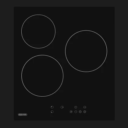 Варочная панель ELEYUS электрическая, 45 см (H2EBHG SE 45 BL V) (Black)