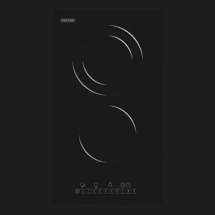 Варочная панель ELEYUS электрическая, 30 см (H3EBHG SL 30 BL V1) (Black)