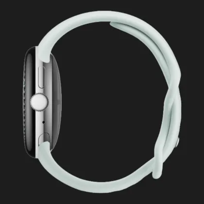 Смарт-годинник Google Pixel Watch 5 41mm LTE Polished Silver Aluminum Case / Fog Active Band
