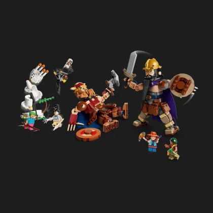 Конструктор LEGO One Piece Доррі проти Броґі: гіганти Малого Саду (75644)