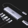 Переходник CM511 USB-C to HDMI+2xUSB 3.2+2xUSB-C 3.2+PD Power (35999) (Space Gray)