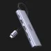 Перехідник CM511 USB-C to HDMI+2xUSB 3.2+2xUSB-C 3.2+PD Power (35999) (Space Gray)