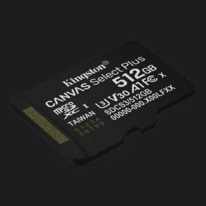 Карта пам'яті Kingston Canvas Select Plus Micro SDXC Gen3 512GB (SDCS3/512GBSP) в Хмельницькому