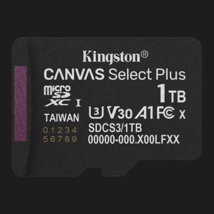 Карта пам'яті Kingston Canvas Select Plus Micro SDXC Gen3 1TB (SDCS3/1TBSP) в Павлограді