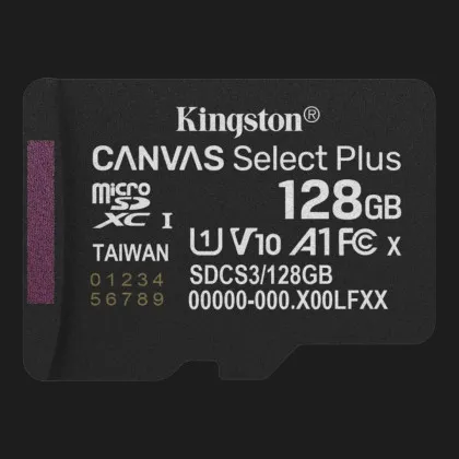 Карта пам'яті Kingston Canvas Select Plus Micro SDXC Gen3 128GB (SDCS3/128GBSP) в Павлограді