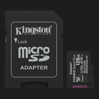 Карта пам'яті Kingston Canvas Select Plus Micro SDXC Gen3 128GB adapter SD (SDCS3/128GB) в Павлограді