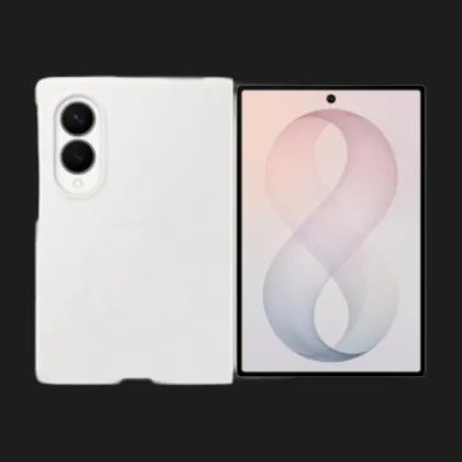 Чохол Samsung Silicone Magnet Case для Samsung Fold 8 (White) у Вараші