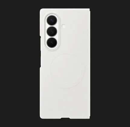 Чехол Samsung Silicone Magnet Case для Samsung Fold 8 Ultra (White)
