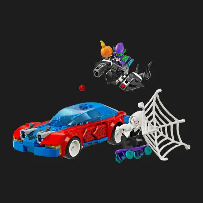 Конструктор LEGO Super Heroes Автомобиль для гонки Человека-Паука и Зеленый Гоблин с ядом Венома (76279)