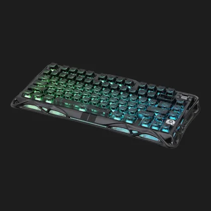 Игровая клавиатура магнитная GravaStar Mercury V75 80keys Magnetic Jade Pro 8K USB-A RGB Stealth (Black) (GSV75_XTAL_BLK) в Днепре
