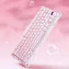Клавиатура механическая GravaStar Mercury K1 80keys GravaStar x Kailh Cheery Pink EN BT/WL/USB (Pink) (GS_K1_P_PNK)