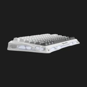 Клавіатура механічна GravaStar Mercury K1 80keys GravaStar x Kailh Cheery Pink EN BT/WL/USB (White) (GSK1_GWHT) в Сваляві