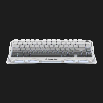 Клавіатура механічна GravaStar Mercury K1 80keys GravaStar x Kailh Cheery Pink EN BT/WL/USB (White) (GSK1_GWHT) в Сумах