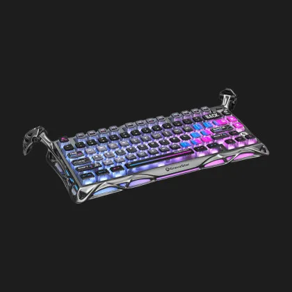 Клавиатура механическая GravaStar Mercury K1 Pro 80keys GravaStar x Kailh Speedy Mint BT/WL/USB (Purple) (GSK1PRO_CBLK) в Полтаве