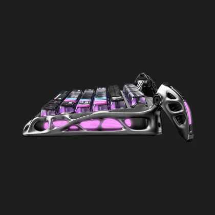 Клавиатура механическая GravaStar Mercury K1 Pro 80keys GravaStar x Kailh Speedy Mint BT/WL/USB (Purple) (GSK1PRO_CBLK) в Полтаве