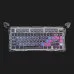 Клавиатура механическая GravaStar Mercury K1 Pro 80keys GravaStar x Kailh Speedy Mint BT/WL/USB (Purple) (GSK1PRO_CBLK)