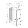 Холодильник вбудований Whirlpool (WHC18D011C1SF) (White)