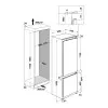 Холодильник вбудований Whirlpool (WHC20D011B1) (White)