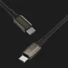 Кабель Proove Dense Metal Type-C to Type-C 60w (1m) (Black)
