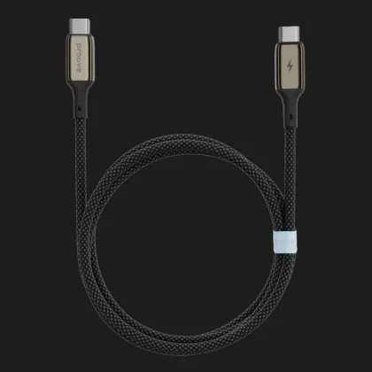 Кабель Proove Dense Metal Type-C to Type-C 60w (1m) (Black) во Львове