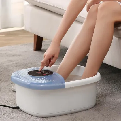 Масажер для ніг з підігрівом NAIPO BLUE (MASSAGER FOOT SPA)