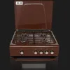 Плита газова ELEYUS 60 см, (ORUM 6001 EF BR) (Brown)