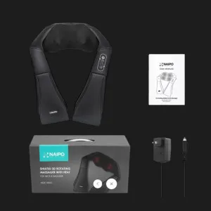 Массажер для плеч и шеи Naipo Shoulder/Neck (Black) (MGS-150DC) в Александрии