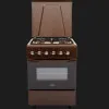 Плита комбінована ELEYUS 50 см, (COMBO 5007 EF BR) (Brown)