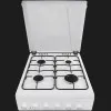 Плита комбінована ELEYUS 50 см, (COMBO 5007 EF WH) (White)