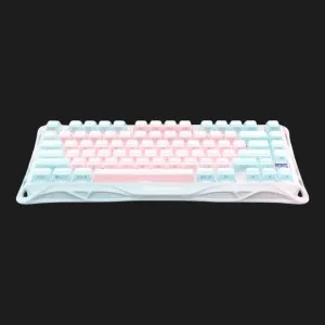 Клавіатура механічна GravaStar Mercury K1 Lite 80keys GravaStar x BSUN Grey BT/WL/USB (Pink/blue) в Сваляві